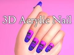 Spill 3D Acrylic Nail