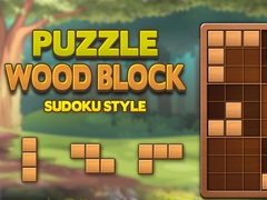 Spill Puzzle Wood Block