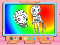 Spill Coloring Book: Kpop Rumi