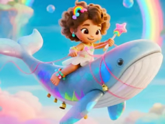 Spill Jigsaw Puzzle: Whale In Clouds