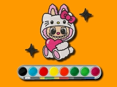 Spill Labubu Coloring Adventure