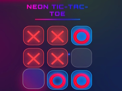 Spill Neon Tic Tac Toe