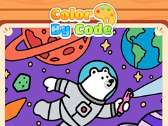Spill Color By Code Space Bear