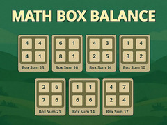 Spill Math Box Balance