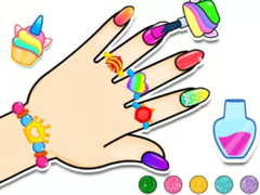 Spill Coloring Book: Nail Art & Bracelet Diy