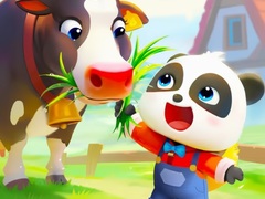 Spill Jigsaw Puzzle: Baby Panda Cow Ranch