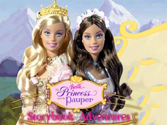 Spill Barbie as the Princess and the Pauper Storybook Adventures