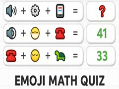 Spill Emoji Math Quiz