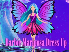 Spill Barbie Mariposa Dress Up