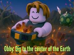 Spill Obby: Dig to the center of the Earth