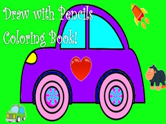 Spill Draw with Pencils Coloring Book!