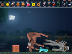 Spill Feed all the Monsters in the Mineblock
