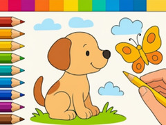 Spill Draw with Pencils - Coloring Book!