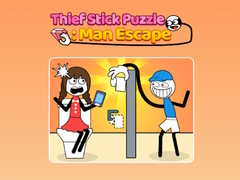 Spill Thief Stick Puzzle: Man Escape