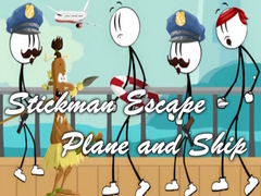 Spill Stickman Escape - Plane and Ship
