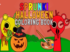 Spill Sprunki Halloween Coloring Book