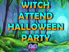 Spill Witch Attend Halloween Party