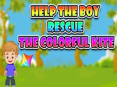 Spill Help the Boy Rescue the Colorful Kite