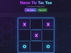 Spill Neon Tic-Tac-Toe