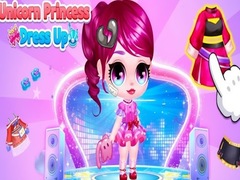 Spill Unicorn Princess Dress Up