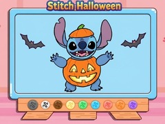 Spill Coloring Book: Stitch Halloween