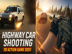 Spill Highway Car Shooting 3D Action Game 2025