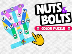 Spill Nuts and Bolts Color Puzzle