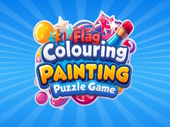 Spill Flag Paint Puzzle Game
