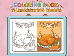 Spill Coloring Book: Thanksgiving Dinner
