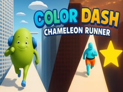 Spill Color Dash Chameleon Runner