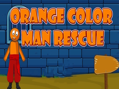Spill Orange Color Man Rescue