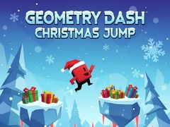 Spill Geometry Dash Christmas Jump