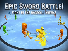 Spill Epic Sword Battle! Fight in the Ragdoll Arena!
