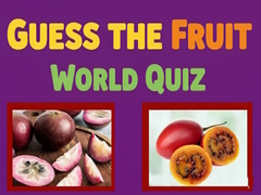 Spill Guess The Fruit World Quiz