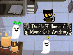 Spill Doodle Halloween Momo Cat: Academy