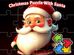 Spill Christmas Puzzle With Santa