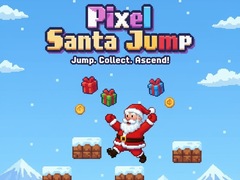 Spill Pixel Santa Jump