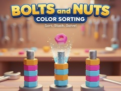 Spill Bolts and Nuts Color Sorting