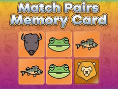 Spill Match Pairs Memory Card