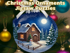 Spill Christmas Ornaments Jigsaw Puzzles
