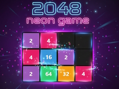 Spill 2048 neon game