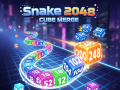 Spill Snake 2048: Cube Merge