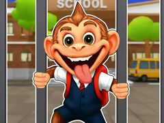 Spill Jigsaw Puzzle: Monkey Student School Prank