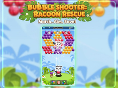 Spill Bubble Shooter Raccoon Rescue