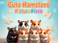 Spill Cute Hamsters Picture piece