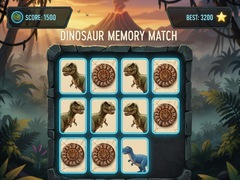 Spill Dinosaur Memory Match