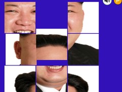 Spill Kim Jong Un Tile Puzzle