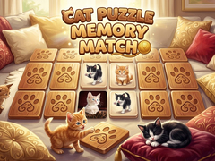 Spill Cat Puzzle Memory Match