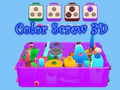 Spill Color Screw 3D