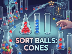 Spill Sort Balls: Cones